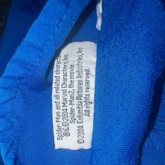 Vintage Y2k 2004 Spiderman embroidered 2 Boys Lightweight Jacket Coat boys - Picture 8 of 8